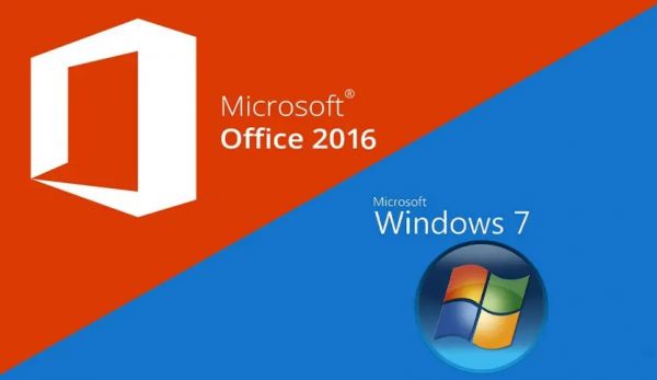 Windows 7 Professional + Office 2016 Professional Plus Ключi Активації