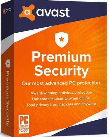 Avast! Premium Security 1ПК 1 рік код активації