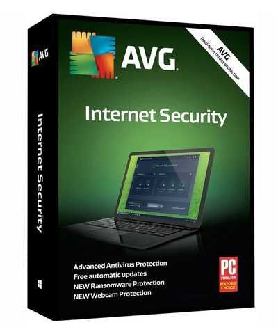 AVG Internet Security 1 пк 1 рік (електронна ліцензія)