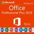 Office 2019 Professional Plus 5 ПК Офісне застосування П'ятипак (5 активацiй) Microsoft Електронний Ключ Активації