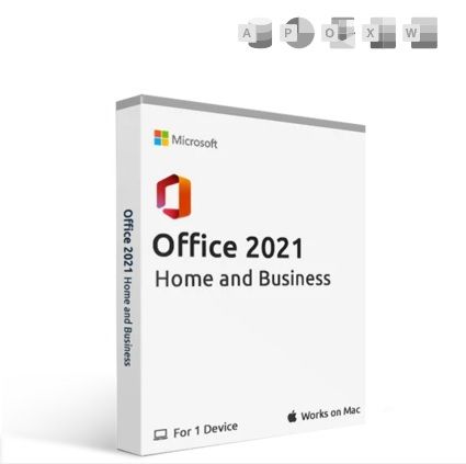 Office 2021 Home & Business Mac Офіс 2021 для Дому та Бізнесу Електронний Ключ прив'язка до облікового запису Майкрософт
