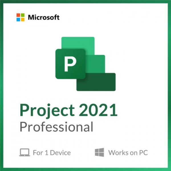 Project 2021 Professional Microsoft професійний 1 пк (електронний ключ, всі мови)