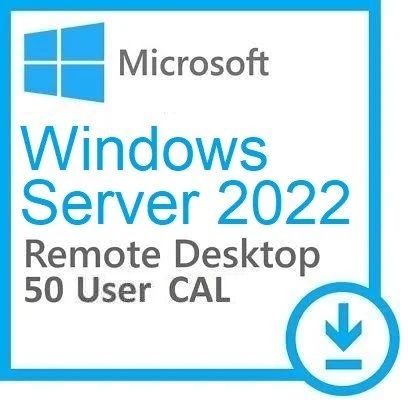 Windows Server Remote Desktop 2022 CAL 50 User Официальный Ліцензійний Електронний Ключ