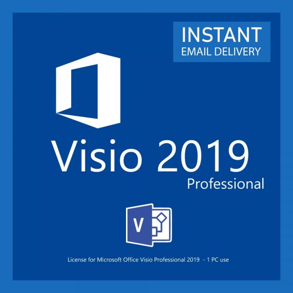 Visio 2019 Professional Microsoft професійний 1 пк (електронний ключ, всі мови)