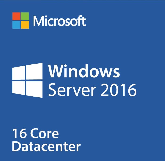 Windows Server 2016 Datacenter (16 core) Офіційний Ліцензійний Електронний Ключ
